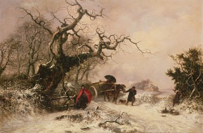 Returning Home in Winter by Thomas Smythe